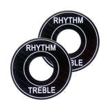 2Pcs Aluminum Alloy 3 Way Toggle Switch Washer Pickup Selector Ring for LP EPI Electric Guitar Part