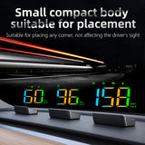M2S Head Up Display Automotive GPS Digital Speed Tester HD Car Windshield Projector HUD Speedometers for All Vehicles