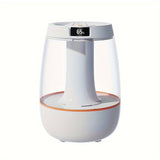 1pc, 101.44oz Cool Mist Humidifier With Double Spray Head, Bedroom Night Light Humidifier, For Home Nursery Plant Humidifier