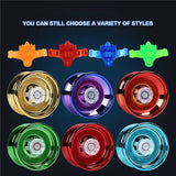 4 Color Professional Aluminum Yoyo Beginners Metal Yo-Yos For Kids And Adults With Yo Accessories Toy Gift