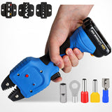 Rechargeable Hydraulic Electro-hydraulic Terminal Pliers 0.25-50mm2 Crimping Tool