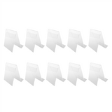 10 Pcs Book Stand,Clear Acrylic Stand, Clear Holder for Displaying Pictures,Jewelry,Watch Display Stand