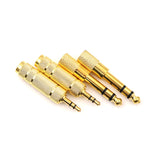 3.5 plug Jack Stereo Audio Adaptor For Microphone Headphone AUX Cable Convertor 3.5mm Male to 6.5 mm Female Adapter
