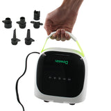 Board Air Pump with 6 Nozzles, Dual Stage Inflation and Auto-Off for Inflatable Paddle Boards, Boats and Mattresses