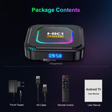 1PC Android 13 TV BOX HK1 RBOX K8 RK3528 128GB 64GB 32GB 16GB 2.4G 5G WIFI 6 BT 5.0 8K Vedio Decoding Media Player Set top Receiver