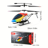 3.5 Channel RC Helicopter 2.4G Wireless Remote Control 4D-M5 Aluminum Alloy Material Aircraft Model,