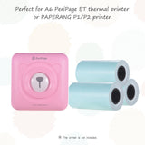 30 Rolls Printable Sticker Roll Direct Paper Self-adhesive 57*30mm for PeriPage A6 Thermal Printer PAPERANG P1/P2