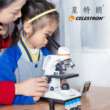Celestron 40X-1600X Biological  Microscope Set Suitable for Children Students Education Gift