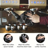 4pcs Cleaning Towel Absorbent Cleaning Cloths Towel Baristas Towel Rag Coffee Machine Cleaning Cloth For Bar Restaurant Coffee Shop Cleaning Supplies