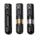 Ambition Soldier Wireless Tattoo hine Rotaty Battery Pen with Portable Power Pack 2400mAh LED Digital Display