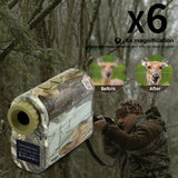 Laser Rangefinder 600M Yd Golf Rangefinder Sport Laser Measure Monoculars Distance Meter Golf Rangefinder for Hunting