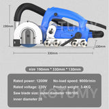 Electric hine Floor Ceramic Beautiful Seam Cleaner Tile Cleaning Slotting Device Dust-free 1200W 9000r/min