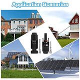 Solar Crimping Tool Kit For 2.5-6.0Mm²/AWG26-10 Solar Panel PV Cable With 10PCS Male Female Solar Panel Cable Connectors
