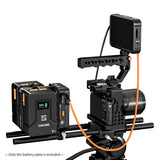 ZINE VM-HS2 Hot Swap/Shark Fin Dual Micro Mount V Lock Battery Adapter Plate w/ LEMO/ D-tap/ BP/ USB-C PD 100W