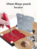 35mm punch locator Boring Woodworking Hole Opener Punch Tool Drilg Jig Guide Hinge opening aid