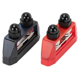 250A Busbar Marine Power Distribution Block M10 Pure Copper Terminal Studs For Car Audio With Cover