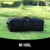 1pc Large Capacity Storage Bag Tent Fold Table Carry Reinforced Handles Internal Waterproof Coating Camping Bags