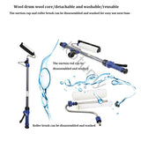 Telescopic Brush hine Latex Brushing Artifact Wall Paint Roller Tool
