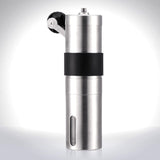 Two type Manual Ceramic Grinder Stainless Steel Adjustable Coffee with Storage Rubber Loop Easy Cleaning