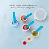 Measuring Cups Tool Kit Bowls For Epoxy Resin Reusable Silicone Mixing Cup With Stir Sticks