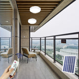 Smart Indoor Solar Ceig IP67 Outdoor Pandent Solar-Power Lamp With e Corridor Light For Garden Decor