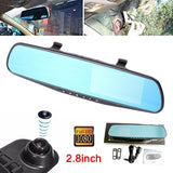 Video Recorder DVR Full Hd 1080p Reverse Image With Dual Lens Dash Cam Car Camera Mirror