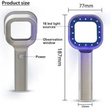 NEW Woods Skin Portable Facial Salon Beauty Analyzer UV Lamp Wood for Analyzing Testing Examination