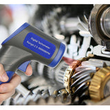 Digital Laser Tachometer Handheld RPM Meter Speedmeter 2.5-99999RPM Range with BacklitDisplay for Motor hine Lathe