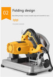 Small Electric Saw Profile hine Wood Aluminum Steel Metal 45° Precision Cutting Tool