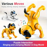 Remote Control Robot Pet Toy,Touch Function,Smart Programmable Robotic Animal,Storytelling,
