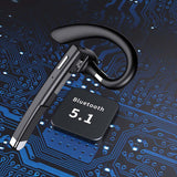 Wireless Bluetooth 5.1 Earphone Noise Reduction HandsFree Earbud Stereo Music Headset With LED Digital Display In-ear Headphone
