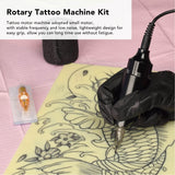 Tattoo Machine Kit Tattoo Machine Pen Kit Strong Conductivity Stable Frequency Liner Shader for Artists for Tattoo Shop