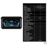 Motorcycle Special Navigator 5 Inch Touch Screen Ip65 Support Wireless Carplay Android Auto Optional with Dual 1080 Cameras
