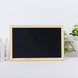 Double-Sided Crafts Wooden Frame Small Blackboard Writing Message Board Home Decoration DIY Listing