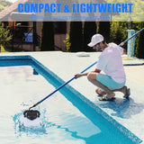 Cordless Robotic Cleaner IPX8 Waterproof Dual-Motor Strong Suction Self-Parking 120Mins Runtime Automatic Pool Vacuum