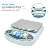 5kg 0.01g Digital Precision Scale Lab Weighing Electronic Balance Jewelry Scale 100-240V