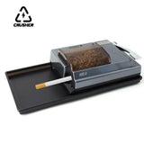 CRUSHER HK-2 Fully Automatic Tobacco Rolg hine for 6.5/8mm Tube Electric Cigarette Inject Roller Maker with Roll Tray Tool