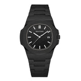 PINTIME Luxury Men's Watch Fashion Full Steel Quartz Wristwatch Waterproof Date Male Clock Relogio Masculino Relojes Para Hombre