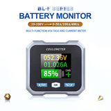 DC 10-100V 0-50A/100A/400A Tester Coulomb Counter Meter 0-5/10/40KW Capacity Indicator Ammeter Voltmeter Battery Monitor