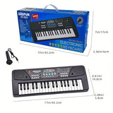 37-Key Electric Piano Keyboard - Musical Instrument Gifts for Kids Ages 3