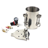 NEW 3L Dispenser Pressure Tank 304 Stainless Steel Pressure Barrel Dispensing Valve Fluid Dispensing Storage Bucket