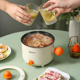 Electric Multicooker Hotpot Stew Heating Pan Noodles Eggs Soup Steamer Rice Cookers Cooking Pot for Home