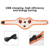 USB Electric Belt Heating Infrared Vibrations Magnetic Therapy Shoulder Cervical Spine Massage Relieve Neck Mains