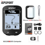 BSC200C iGPSPORT BSC200 C ANT+ GPS Bicycle Computer Route Navigation Wireless Speedometer Support Powermeter Cycg Odometer