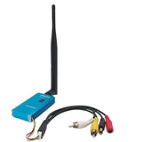 1.5G 1500Mw VTX+VRX Kit 12CH 1.4G/1.5G/1.6G Video Transmitter Receiver For FPV Long Range Drone