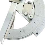 0-320 Degree Vernier Scale Protractor Angle Meter Measuring Ruler Tool