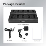 RTC22T black ten way charger [compatible with RT22/RT622/RB19/RB619]