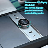 For Tesla Model 3 Highland - Car LCD Gear Button Control Docking Station with USB Type-C Port. 2 in 1 Shift Knob & Charge Parts