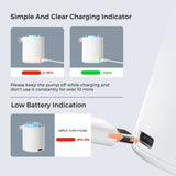 FLEXTAILGEAR Tiny X Portable Air Pump Camping Equip Outdoor Gadgets Rechargeable for Hiking/Float/Lighting