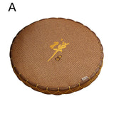 Naural Japanese-style tatami futon seat cushion round tea ceremony Zen floor Bay window mat